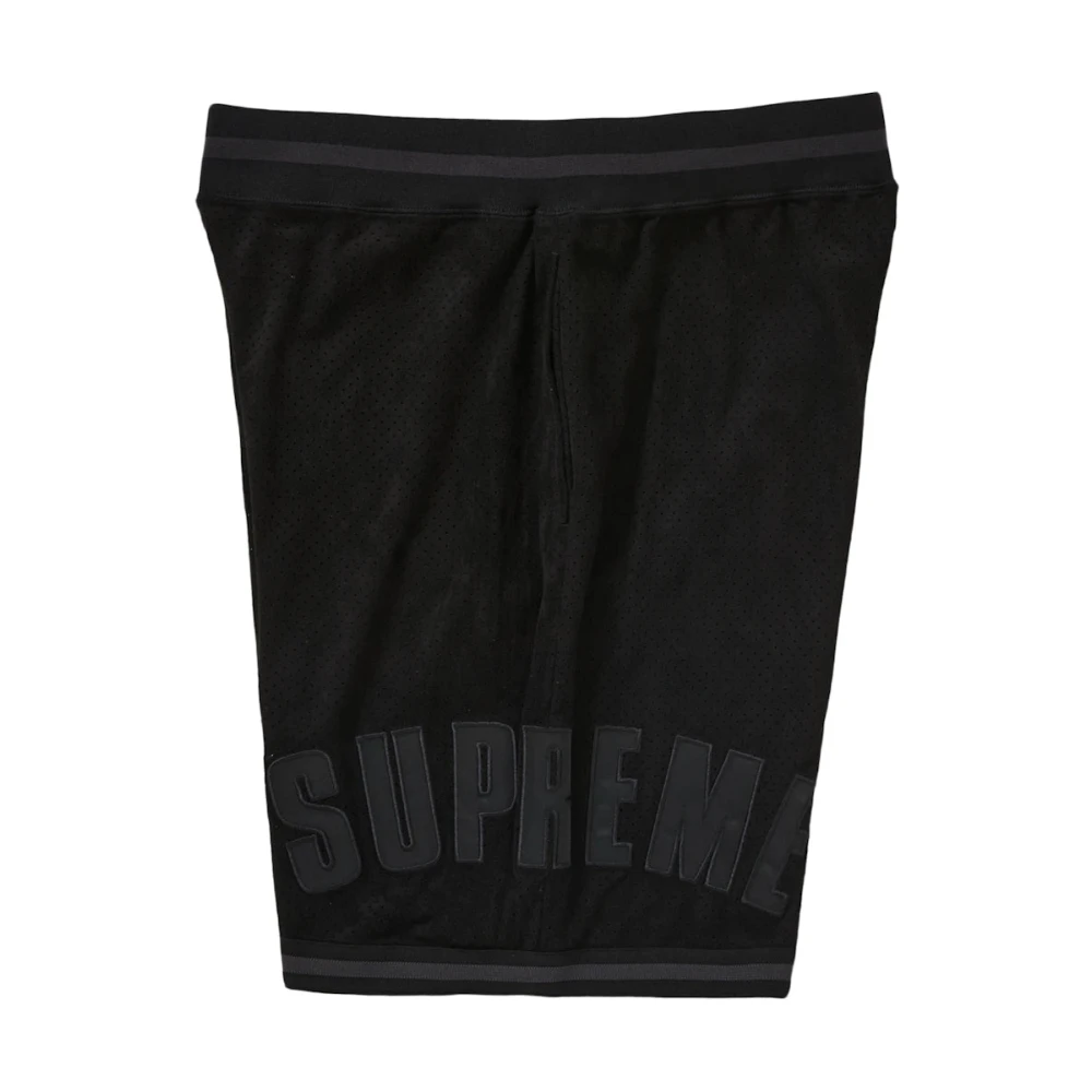 Supreme Zwarte Baseball Shorts Black Heren