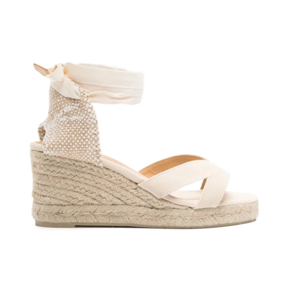 Castañer Women's White Wedges, 6 Uk, Bailey Wedge Espadrille
