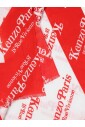 rood-logo-print-zijden-sjaal