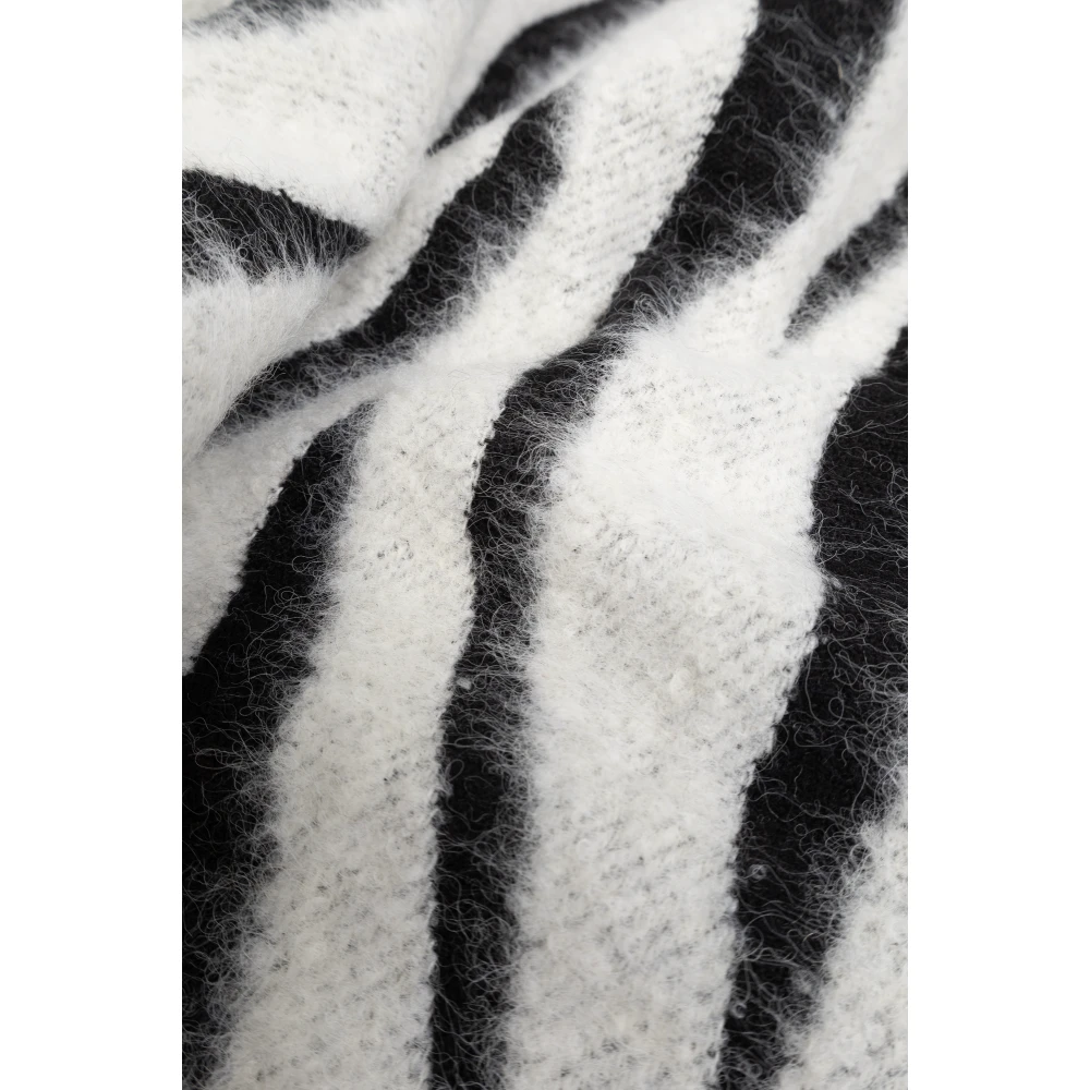 Marc Jacobs Dierenprint Sjaal Black Dames