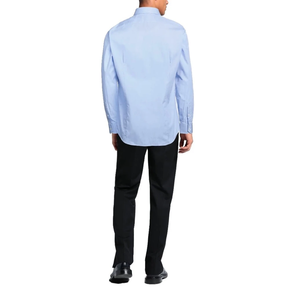 Aquascutum Kleding Overhemden Blue Heren