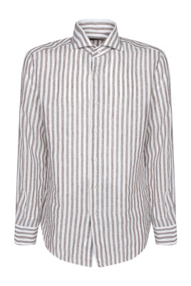 brown-linen-shirt-comfort-style