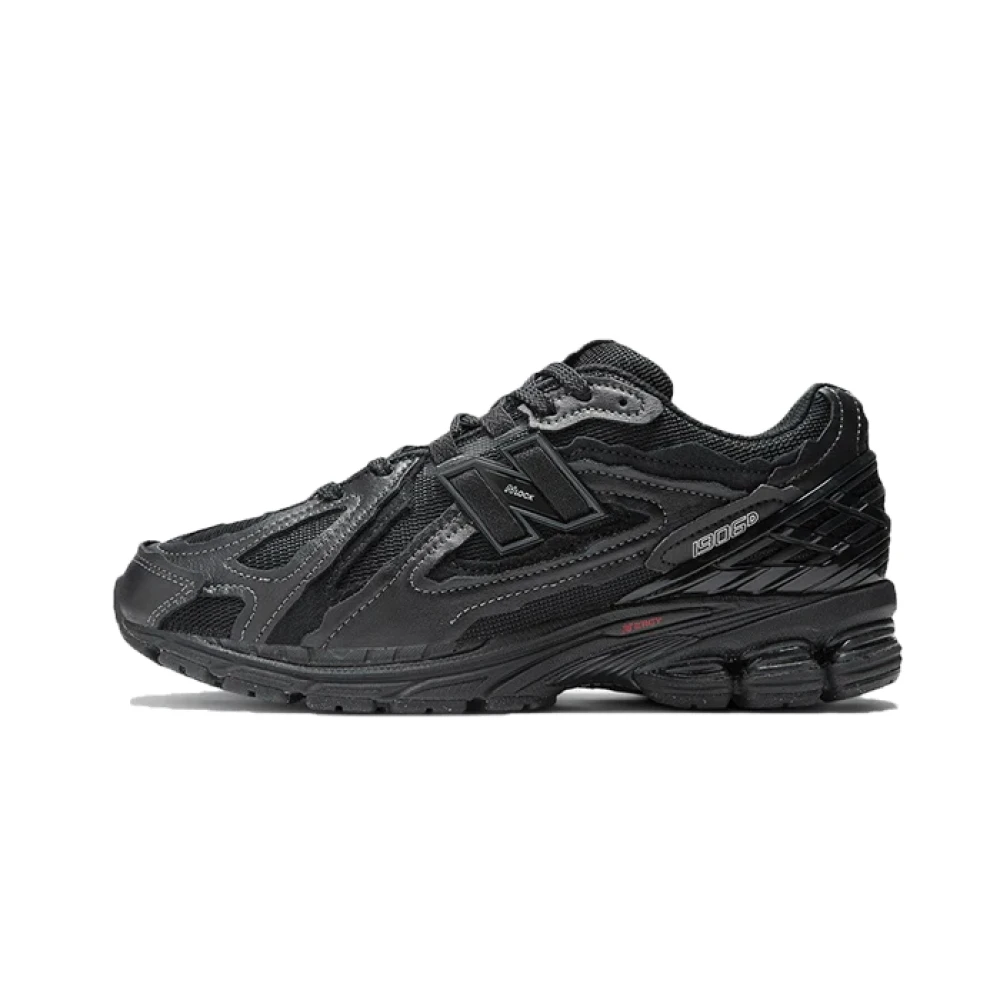 New Balance Beschermingspak Leren Sneakers Heren Schoenen Zwart