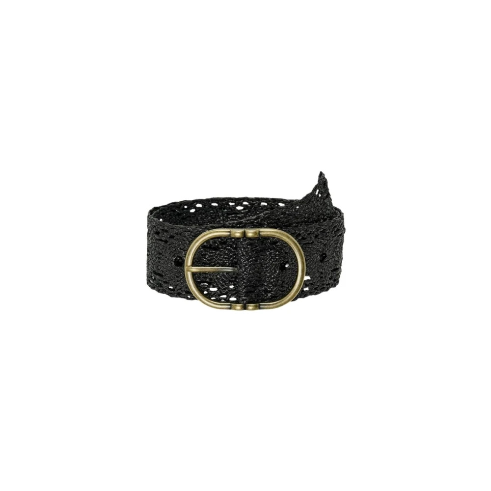 Only Stijlvolle Taille Riem Black Dames