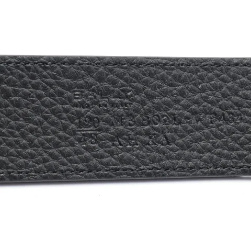 Bally Pre-owned Leather belts Blue Dames