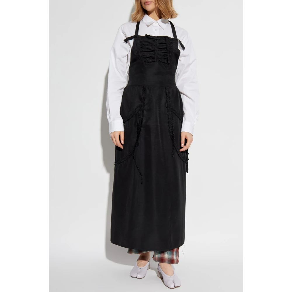 Maison Margiela Schort met ruches Black Dames