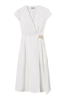 white-dress-set
