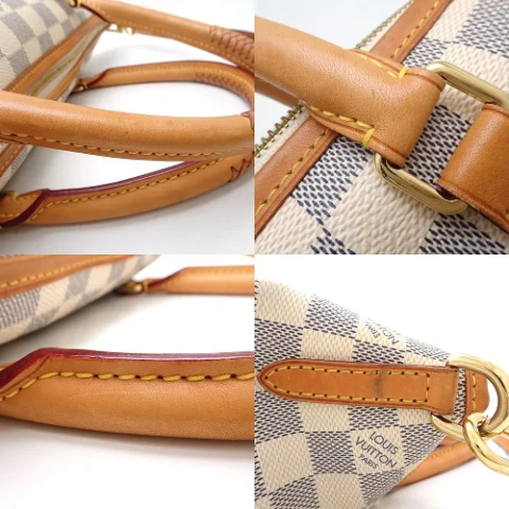 Louis Vuitton Vintage Pre-owned Canvas handbags White Dames