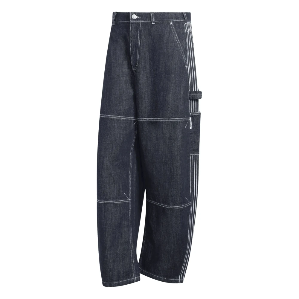 Adidas Uomo Blu Denim Work Pant