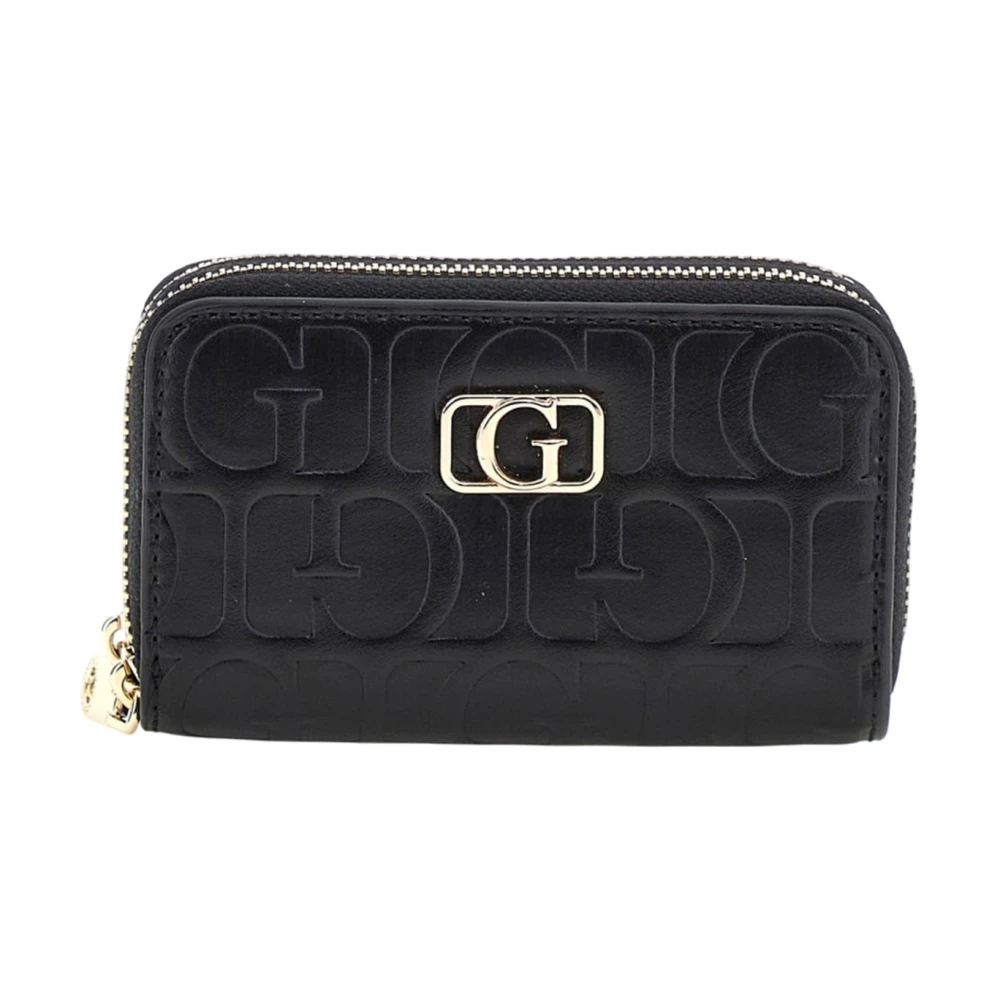 Guess Zwarte synthetische damesportemonnee Black Dames