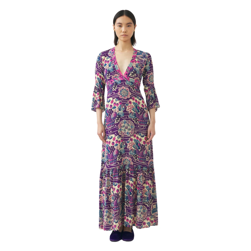 Antik batik Maxi jurk Ysee Multicolor Dames