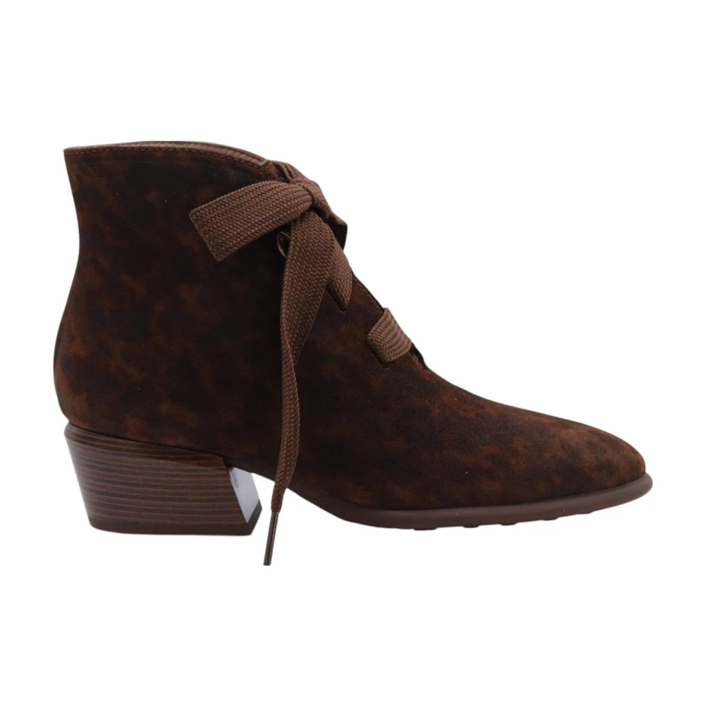 Hispanitas Brown Heeled Boots, Female, 4 Uk, Stylish Ankle Boots Bourne