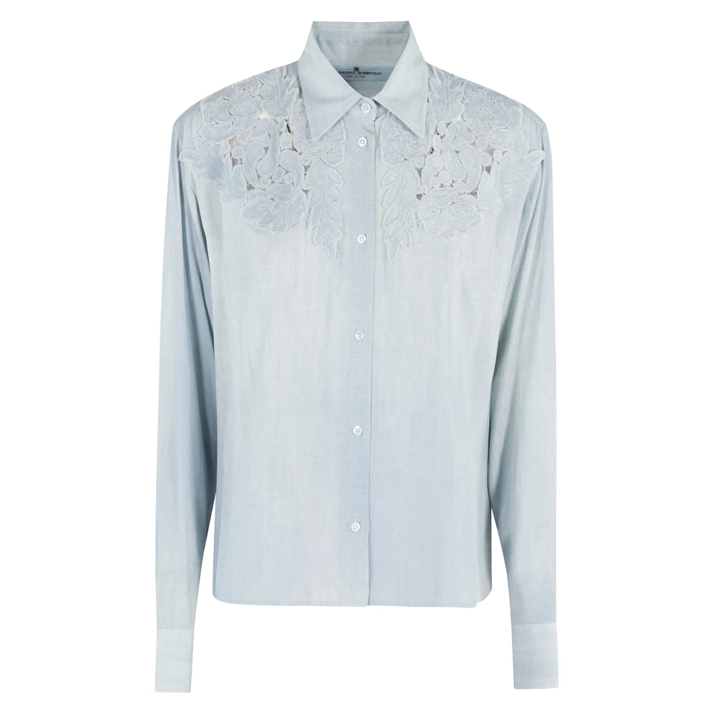 Ermanno Scervino Stijlvolle EMY Jurk voor Vrouwen Blue Dames
