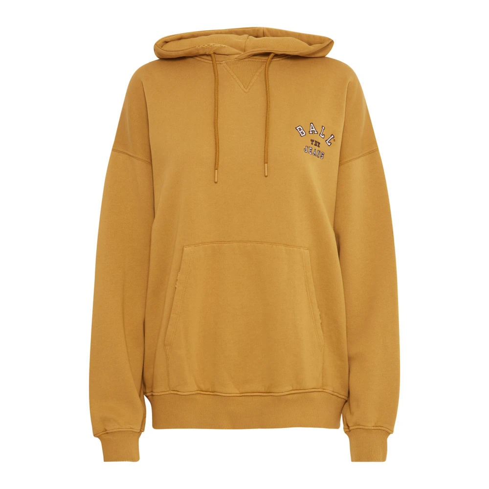 Ball Bamaldini Hoodie Sweatshirt Cumin Yellow Dames