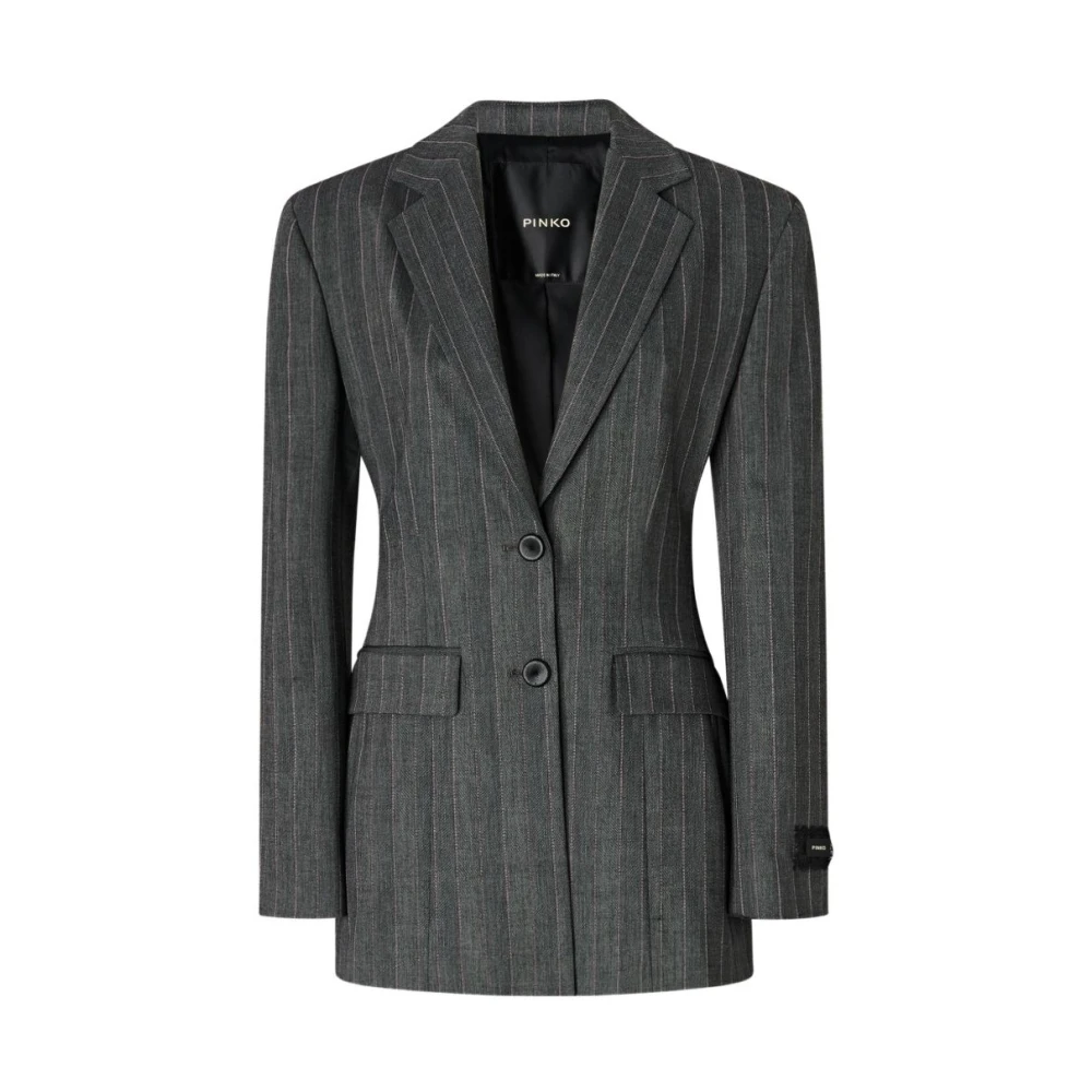Pinko Donna Grigio Giacche, L, New,