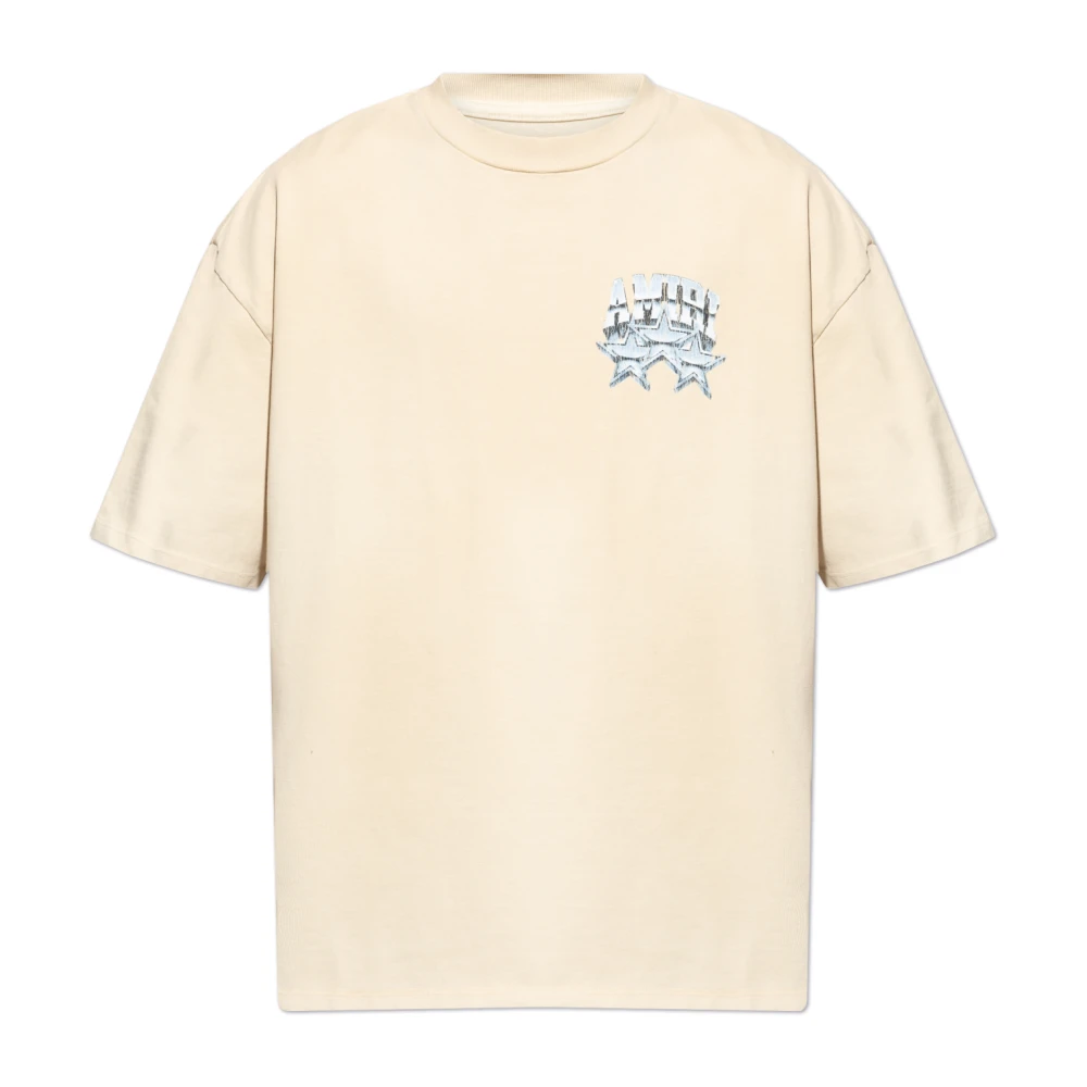 Amiri T-shirt met kleurrijke print Beige Heren