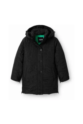 Padded Zips Coat