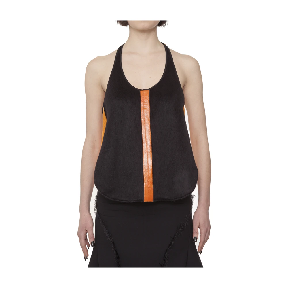 Ssheena Zijden Bicolor Top Multicolor Dames