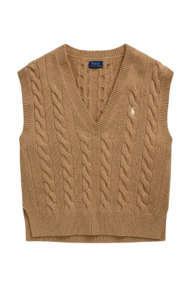 Punto POLO RALPH LAUREN slv vn po-sleeveless-pullover 211949994001 collection