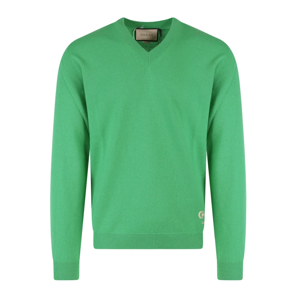 Gucci Herenkleding Gebreide kleding Groen Ss23 Green Heren