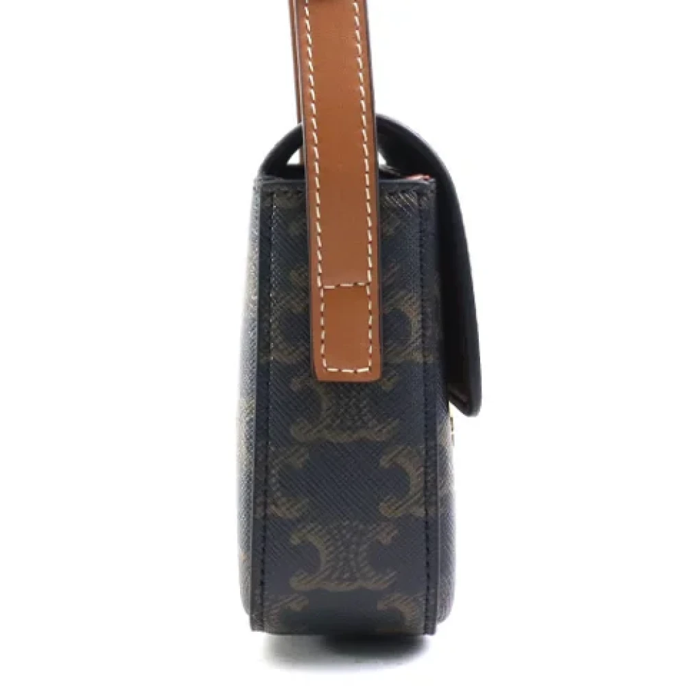 Celine Vintage Pre-owned Plastic celine-bags Brown Dames