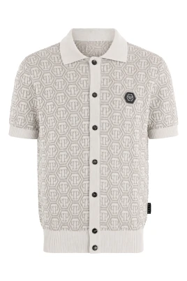 Pullover Polo-Neck SS MONOGRAM