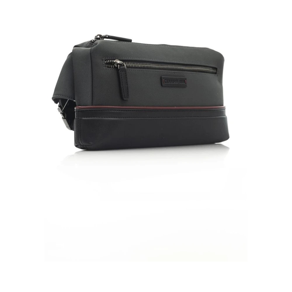 Cerruti 1881 Grijze Nylon Heren Clutch Tas Gray Heren