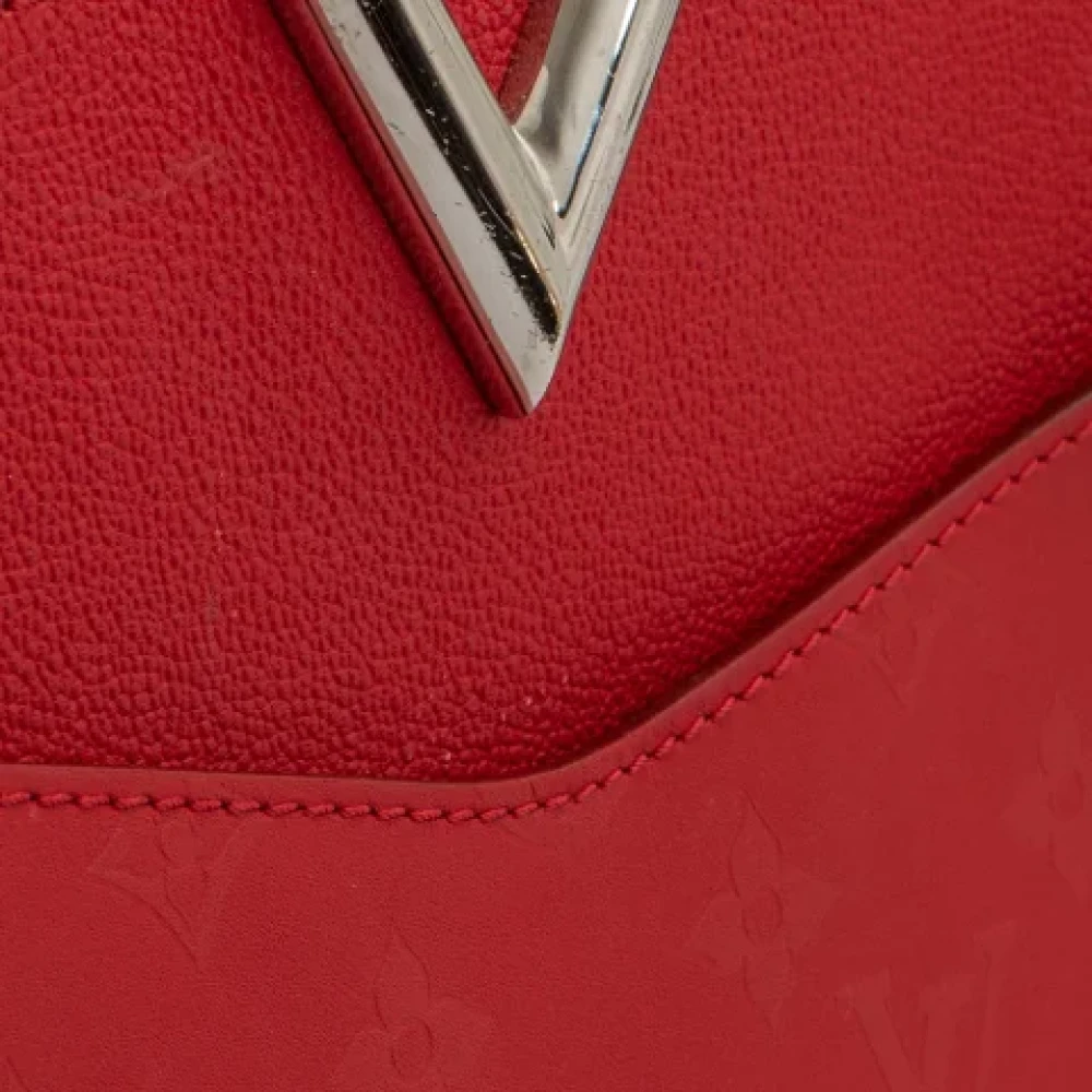 Louis Vuitton Vintage Pre-owned Canvas louis-vuitton-bags Red Dames
