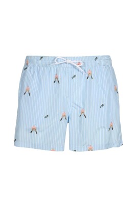short-de-bain-a-rayures-avec-logo-imprime