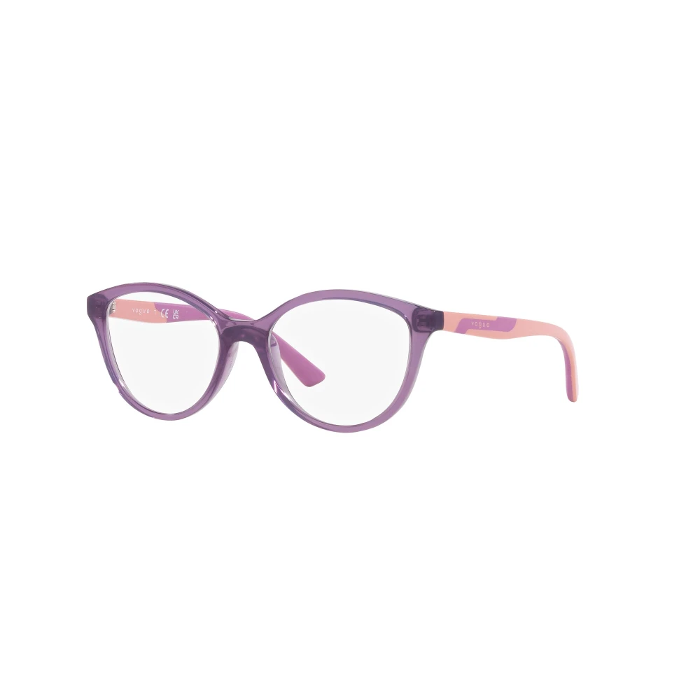 Vogue Transparent Violet Eyewear Frames Multicolor Dames
