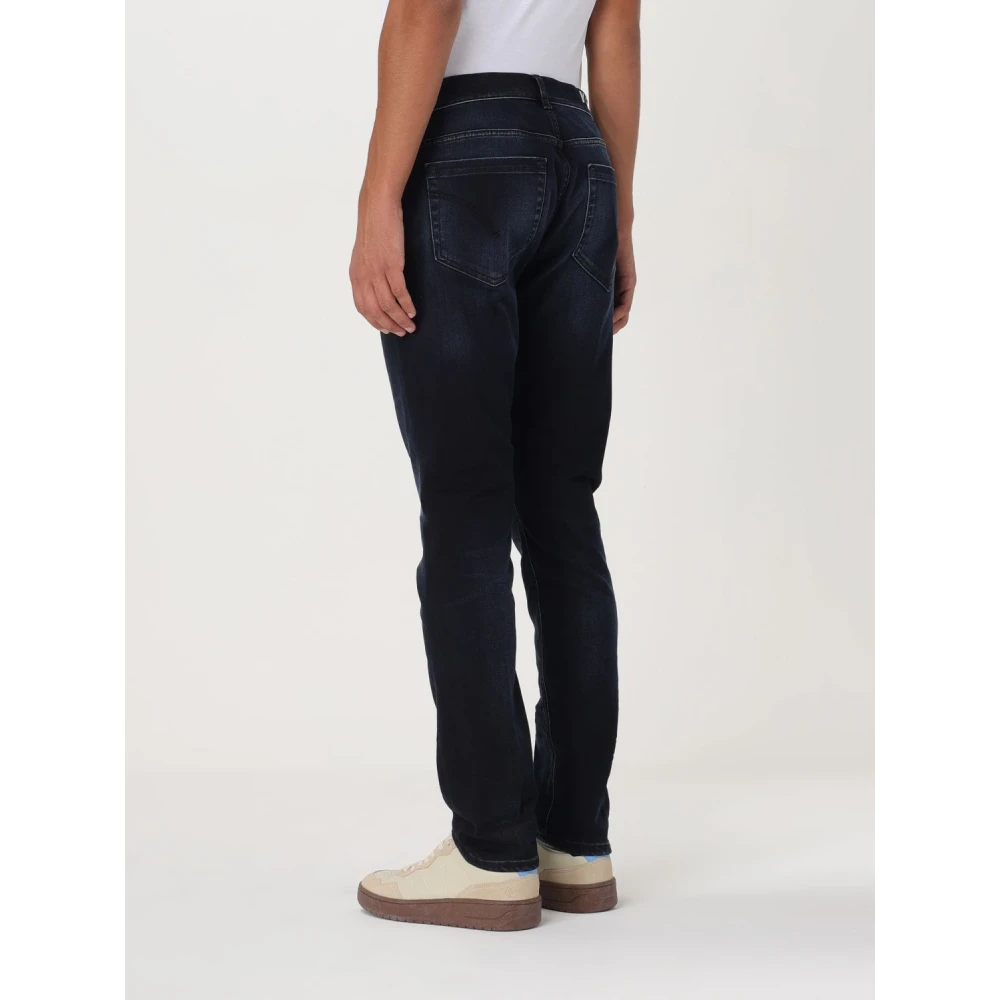 Dondup George Denim Gewassen Broek Blue Heren