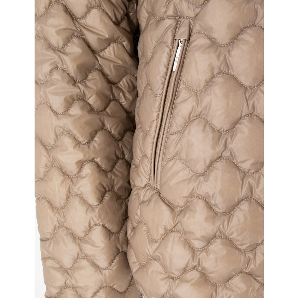 Parajumpers Gewatteerde Lichtgewicht Donsjas met Capuchon Beige Dames