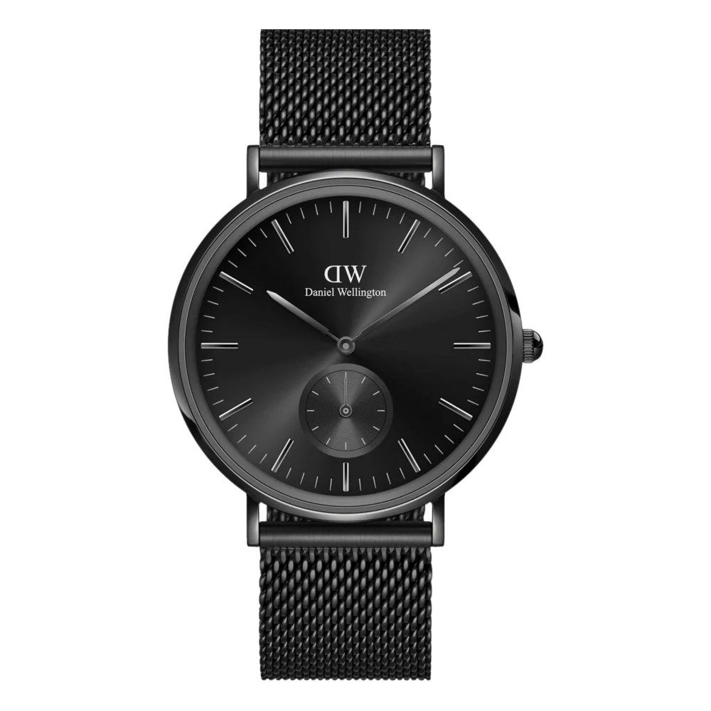 Daniel Wellington Uomo Nero Accessori, Taglia Unica, New,