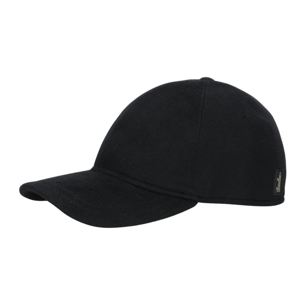Borsalino Vlag Logo Baseballpet Black Unisex