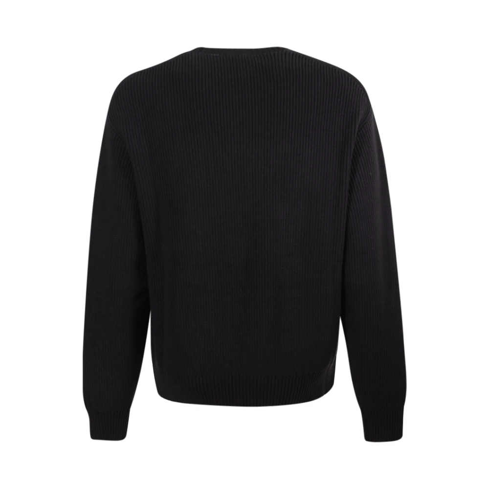 Neil Barrett Grijze Thunderbolt Sweater Black Heren