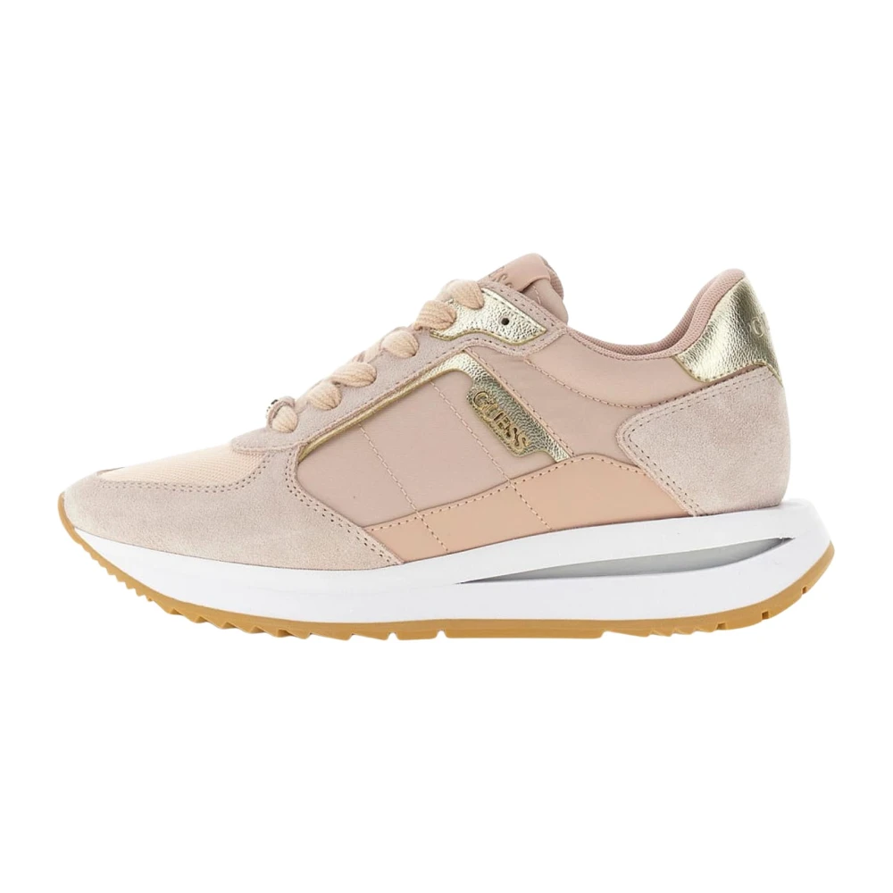 Guess Damen Rosa Sneakers Fab12 - Bild 2