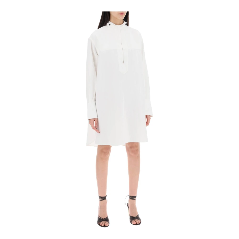 Salvatore Ferragamo Shirt Dresses White Dames