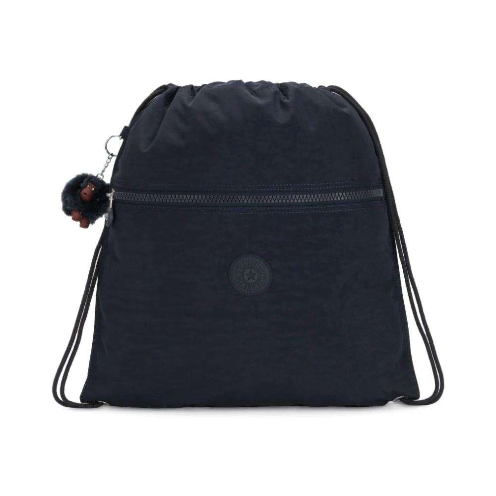 Kipling Modieuze Trekkoord Rugzak Blue Unisex