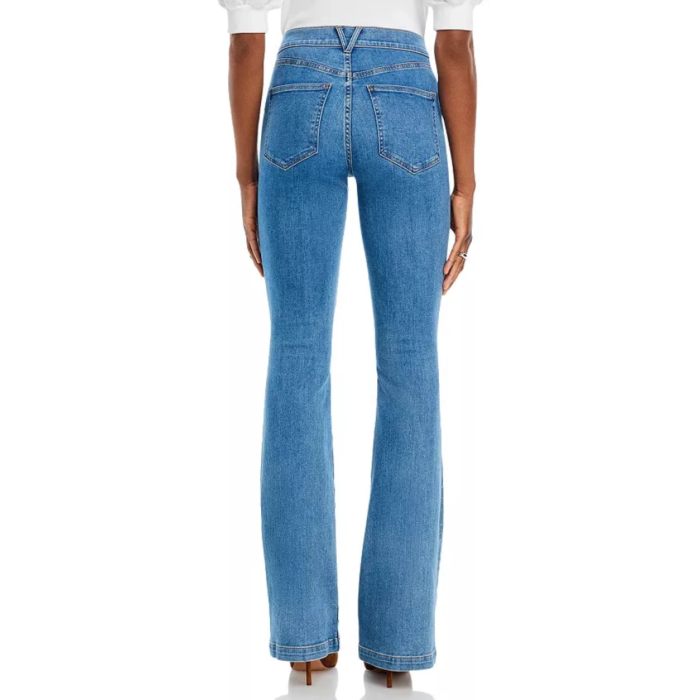 ETRO High Rise Flare Jeans Glob tter Moon Blue Dames