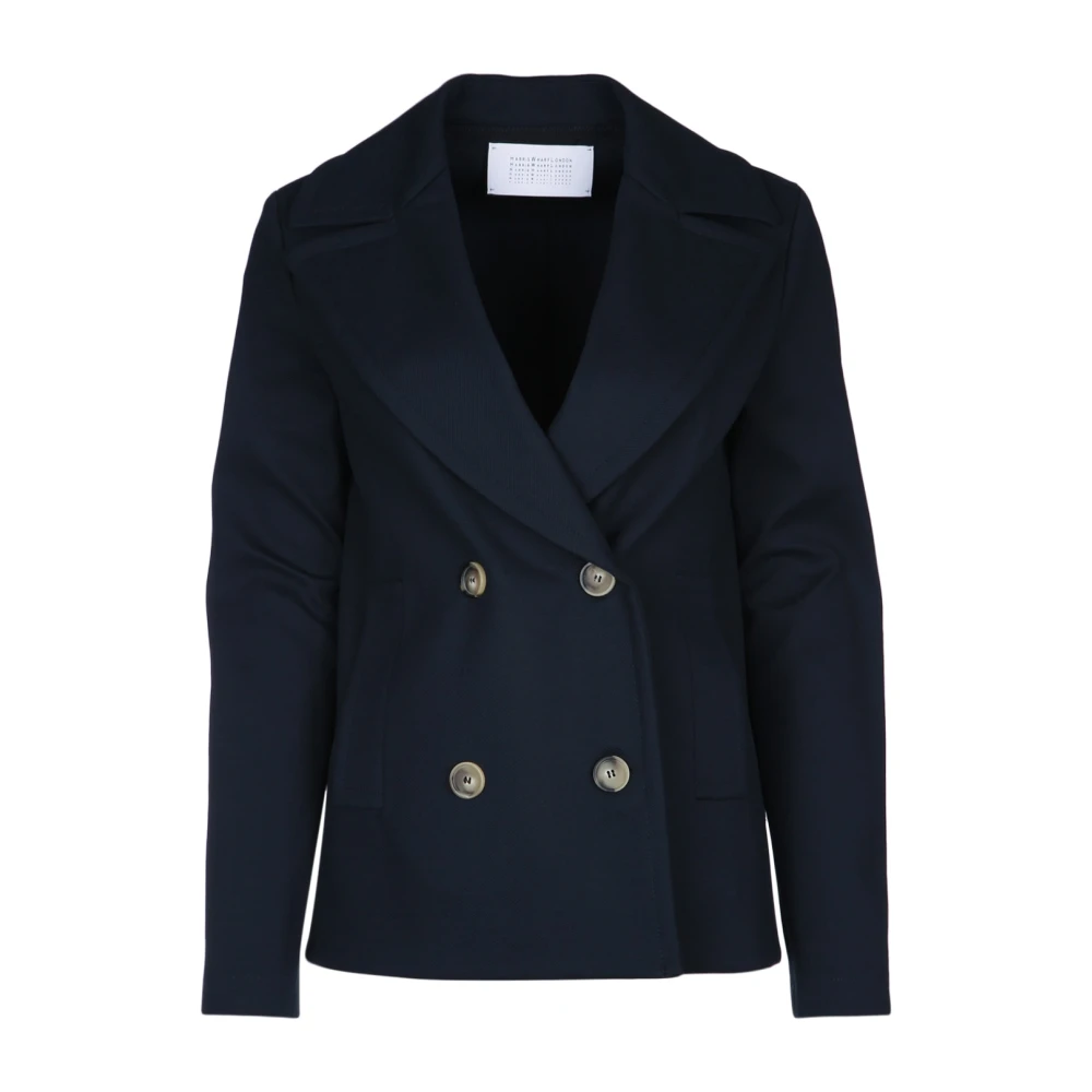 Coats > Double-Breasted Coats - - Harris Wharf London - Modalova