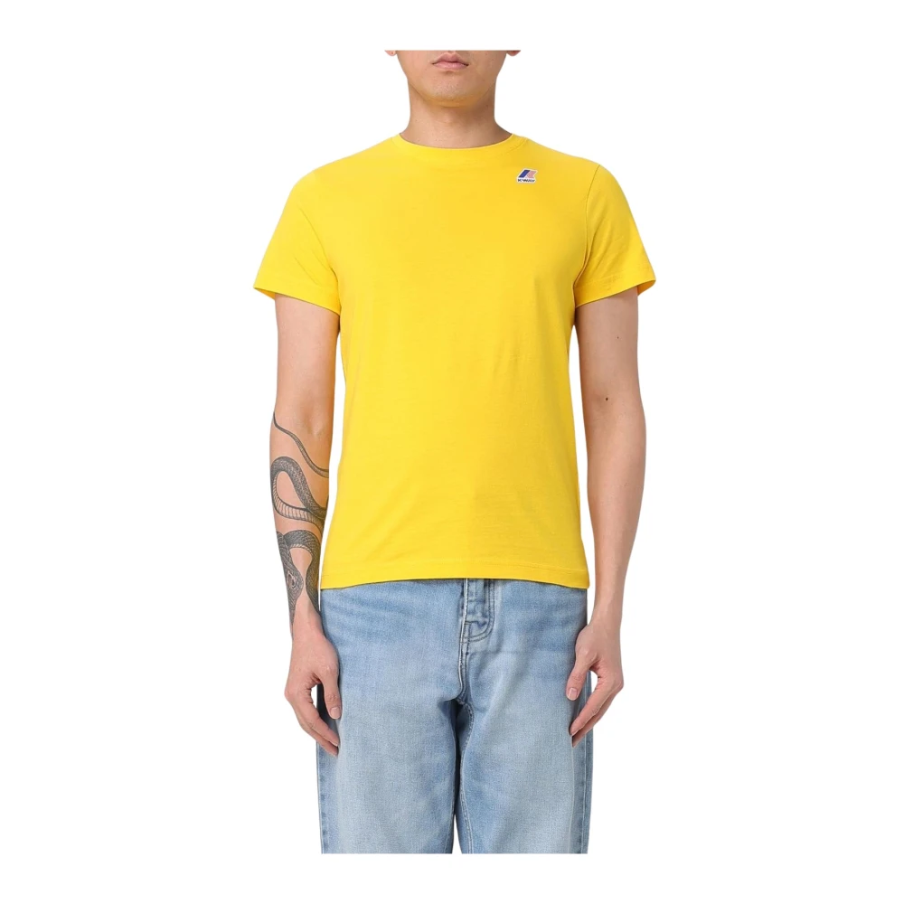 K-Way - Tops > T-Shirts - Yellow - K-Way - Modalova