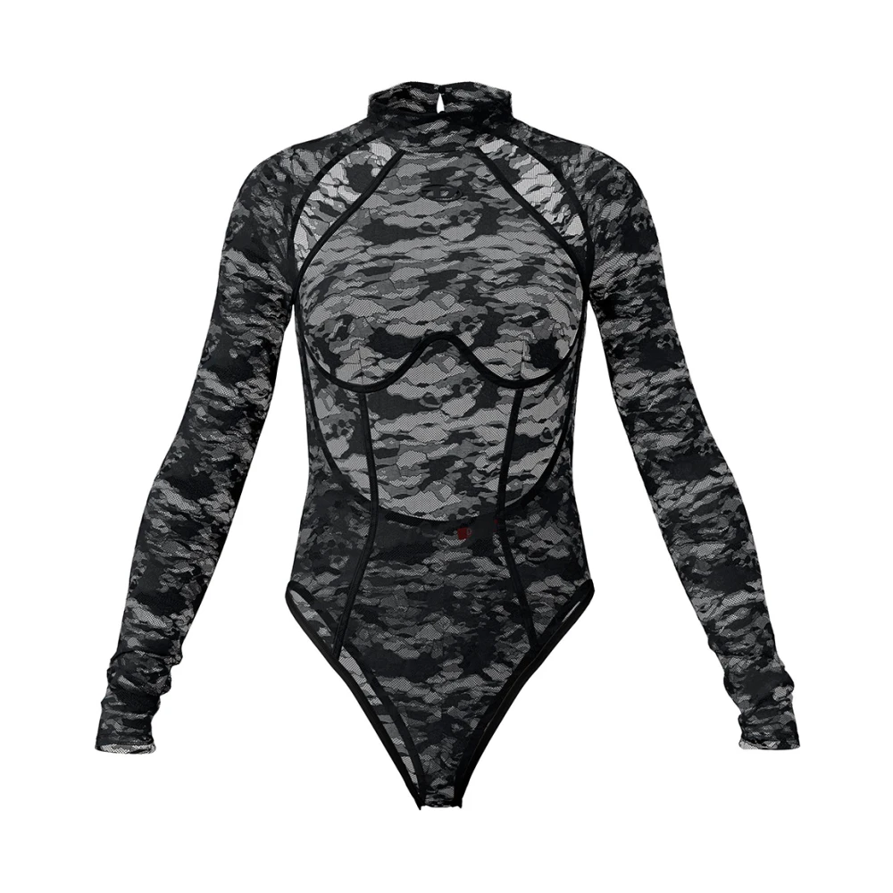 Diesel Donna Nero - Vivian-Utlt Body - Tops - S