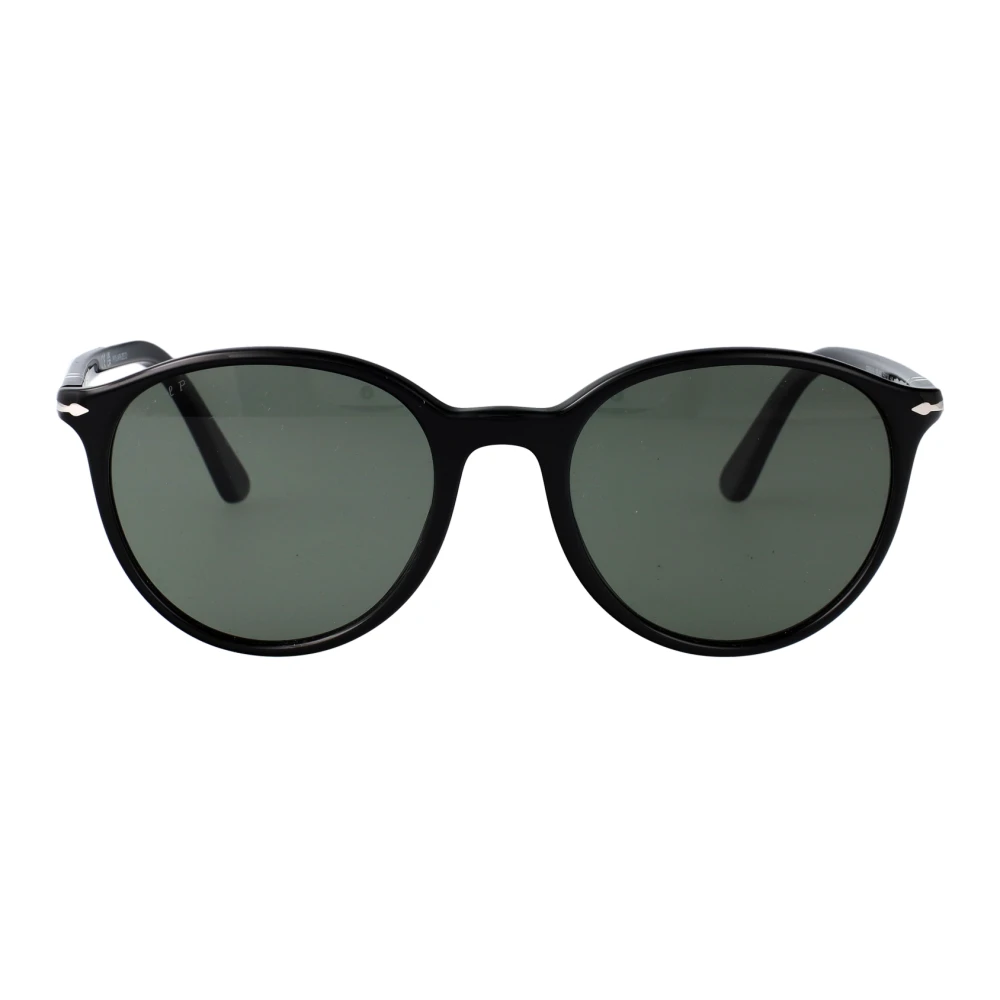Persol Unisex Black Stylish Sunglasses With 0Po3350s Model - Sunglasses - 56 Mm - Accessories