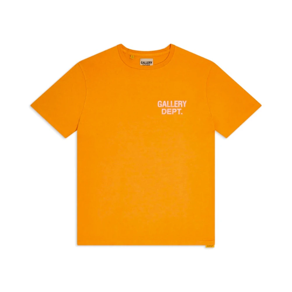 Gallery Dept. Bright Orange Souvenir Tee Orange Heren