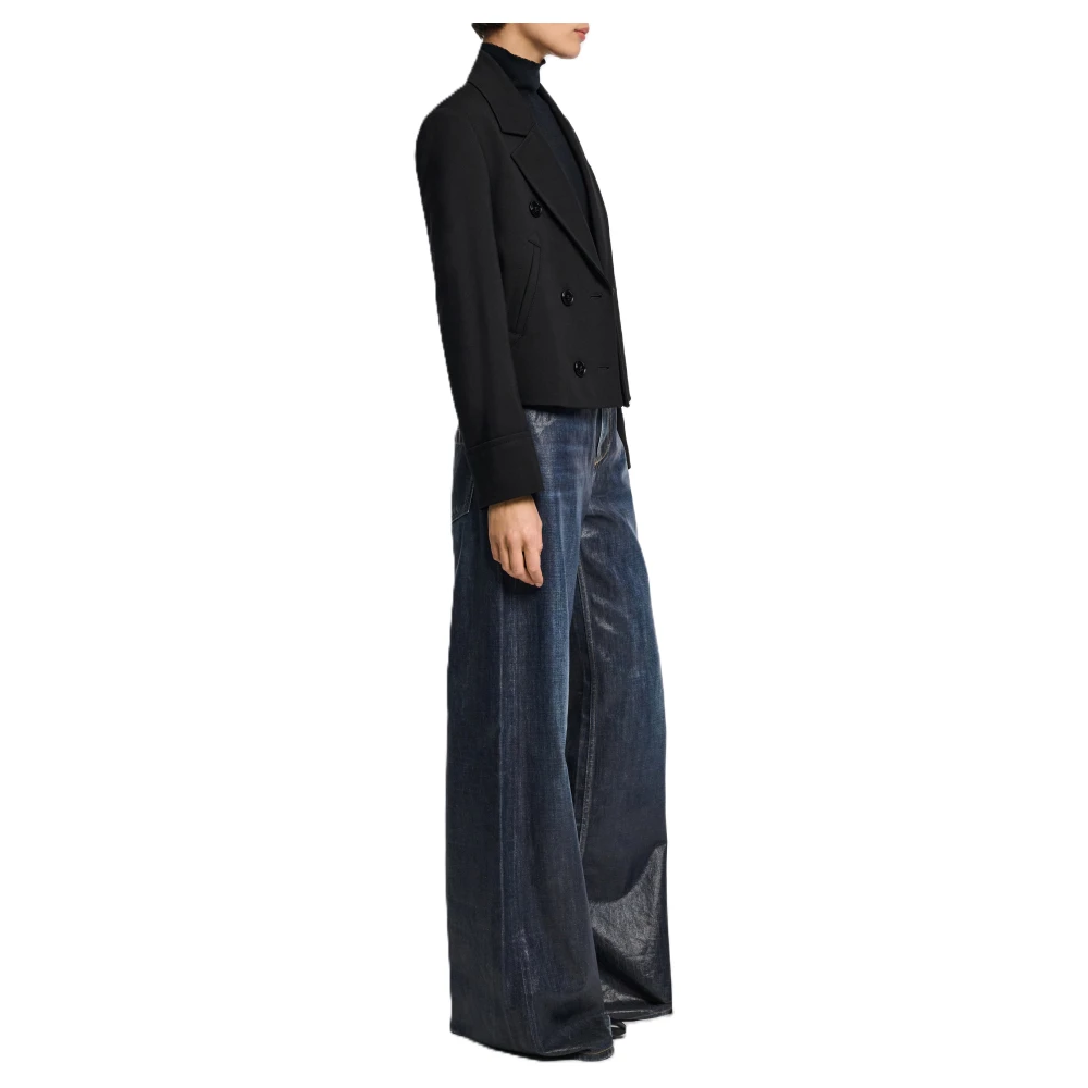 dorothee schumacher Twisted Lightness Boxy Jacket Black Dames