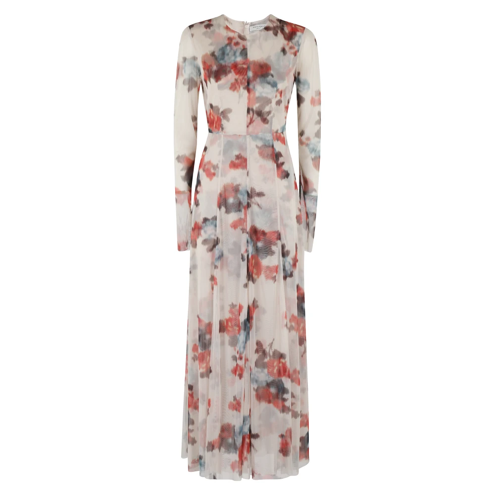 Philosophy di Lorenzo Serafini Elegante Zwarte Jurk Multicolor Dames