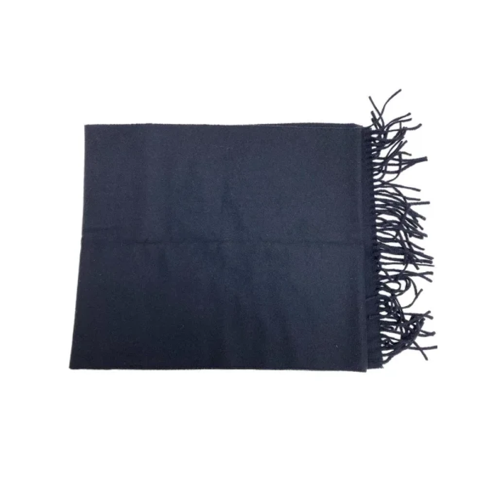 Loewe Pre-owned Cashmere scarves Black Dames