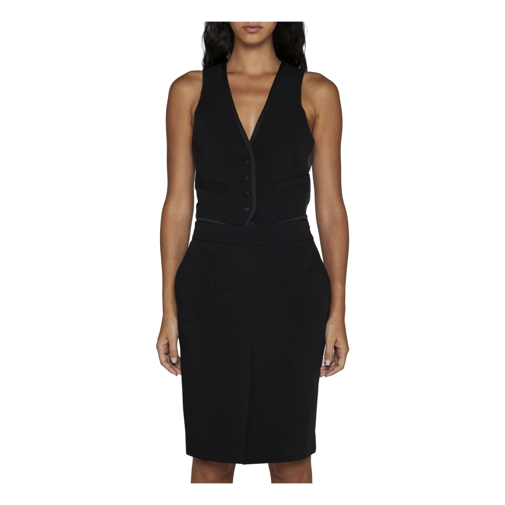Blanca Vita Elegante Lange Rokken Black Dames