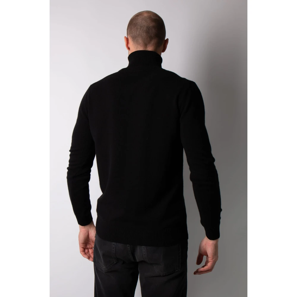 Daniele Fiesoli Cashmere Coltrui Black Heren