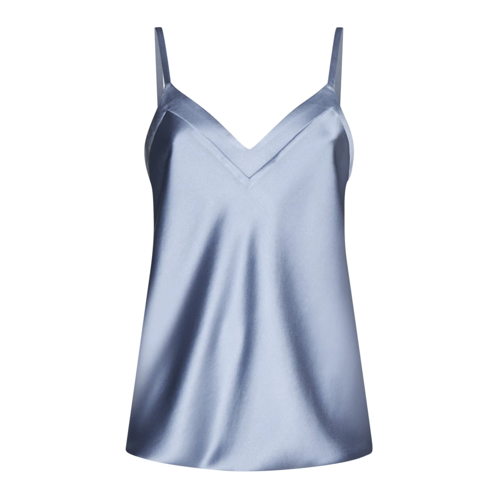 Blanca Vita Elegante Witte Top Blue Dames